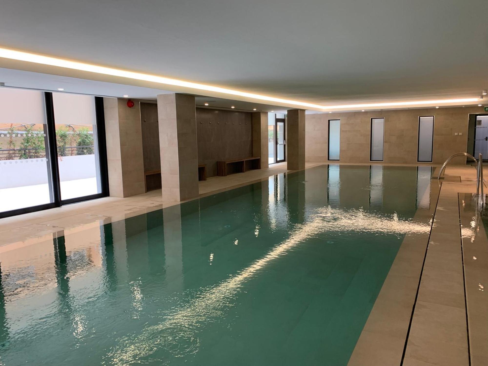 Brand New Luxury 1 Bed 2 Bath Apartment - Spa & Pool غيبرالتار المظهر الخارجي الصورة